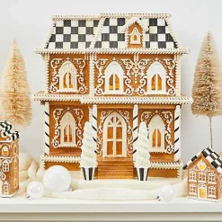 Gingerbread Illuminated House