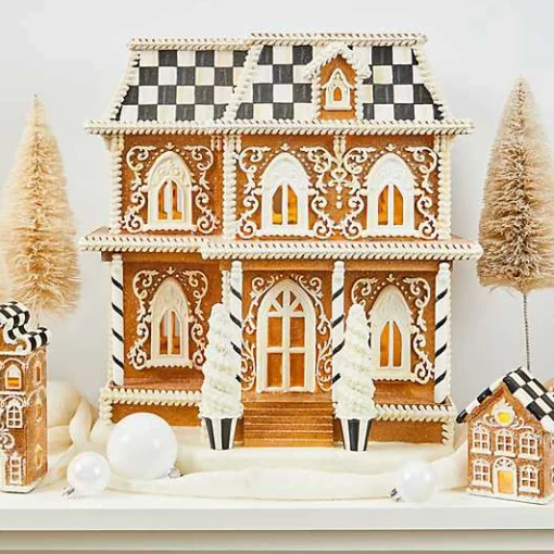 Gingerbread Illuminated House