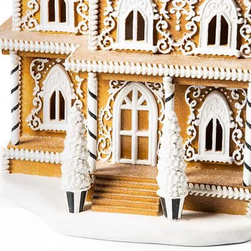 Gingerbread Illuminated House