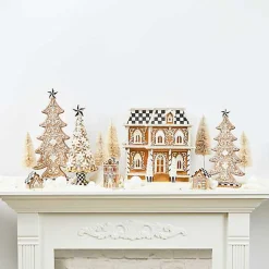 Gingerbread Illuminated Mini Houses, Set of 3