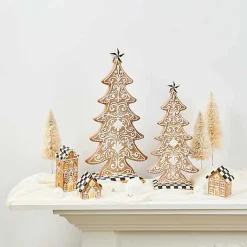 Gingerbread Illuminated Mini Houses, Set of 3