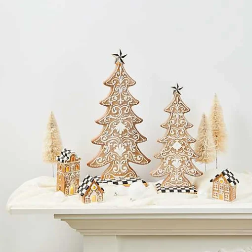 Gingerbread Illuminated Mini Houses, Set of 3