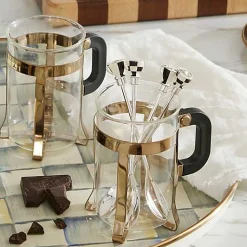 Glass Coffee Cup, Set of 2