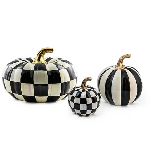 Glossy Pumpkins - Set of 3