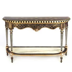 Golden Hour Cocktail Console Table