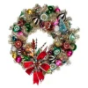 Granny Kitsch Illuminated Wreath