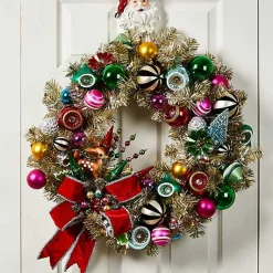 Granny Kitsch Illuminated Wreath