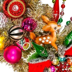 Granny Kitsch Illuminated Wreath