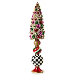 Granny Kitsch Medium Bottle Brush Pedestal Tree