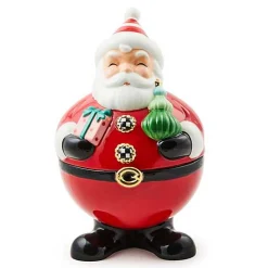Granny Kitsch Santa Cookie Jar