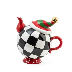 Granny Kitsch Tipsy Teapot