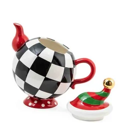 Granny Kitsch Tipsy Teapot