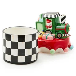 Granny Kitsch Train Lidded Dish