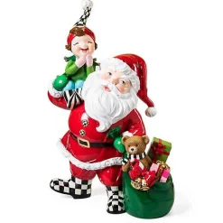 Granny Kitsch Trophy Santa  Elf