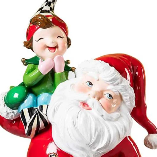 Granny Kitsch Trophy Santa  Elf
