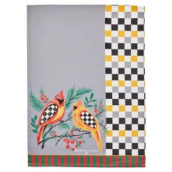 Holiday Cardinal Dish Towel