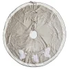 Holiday Swans Velvet Tree Skirt