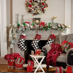 Holly Holiday Lumbar Pillow