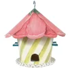 Hollyhock Birdhouse