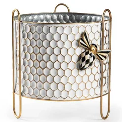 Honeycomb Large Tin Planter
