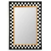 Hopscotch Check Large Rectangle Wall Mirror