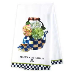 Hydrangea Tea Kettle Dish Towel