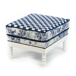 Indigo Villa Outdoor Ottoman