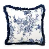 Indigo Villa Outdoor Throw Pillow
