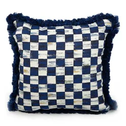 Indigo Villa Outdoor Throw Pillow
