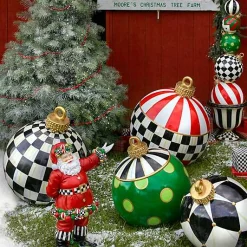 Jolly Dot Outdoor Ornament