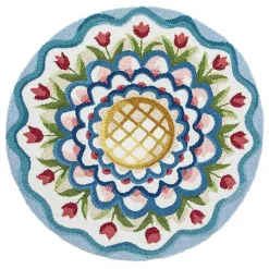 King Ferry 3' Round Rug