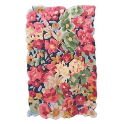 Laura's Flowers 2'3 x 3'9 Rug