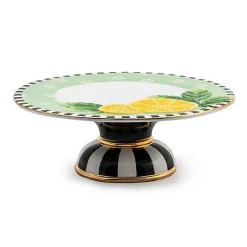 Lemon Large Pedestal Platter