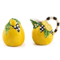 Lemon Sugar  Creamer Set
