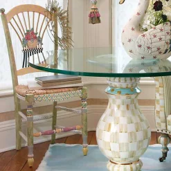 Light Flower Basket Side Chair