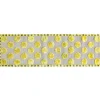 Macro Dot Chartreuse Rug - 2'6 x 8'
