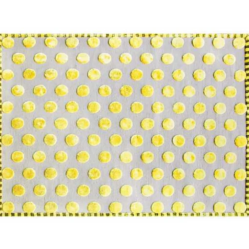 Macro Dot Chartreuse  Rug - 8' x 10'