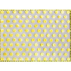 Macro Dot Chartreuse  Rug - 8' x 10'