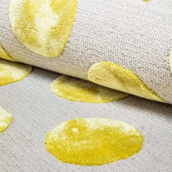 Macro Dot Chartreuse Rug - 2'3 x 3'9