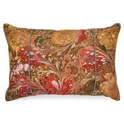 Marbleized Lumbar Pillow