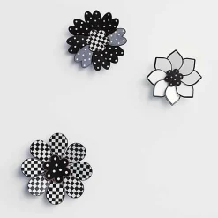 Marquee Wall Flowers, Set of 3