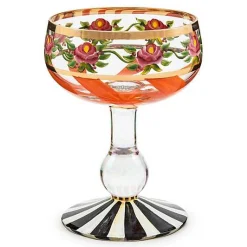 Maypole Apricot Coupe Glass