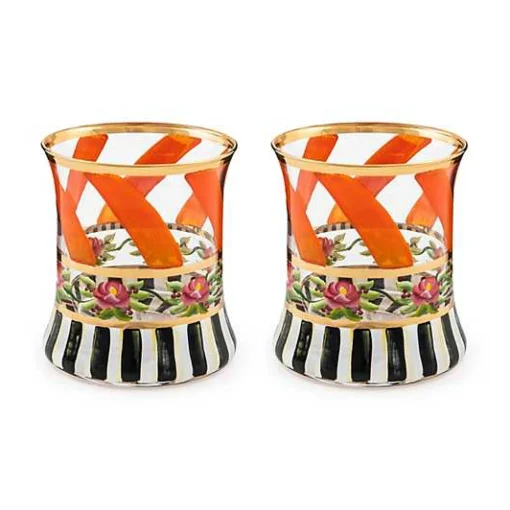 Maypole Apricot Tumbler Glass, Set of 2