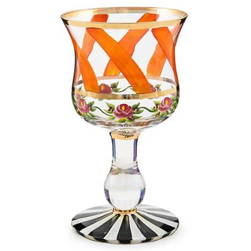 Maypole Apricot Wine Glass