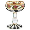 Maypole Black Coupe Glass
