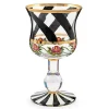 Maypole Black Wine Glass