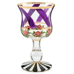 Maypole Lavender Wine Glass