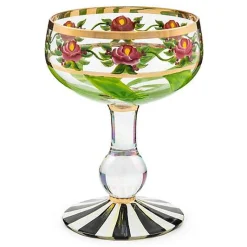 Maypole Leaf Coupe Glass