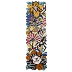 Milano Floral 2'6 x 8' Runner Rug
