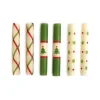 Mini Noel Dinner Candles, Set of 6